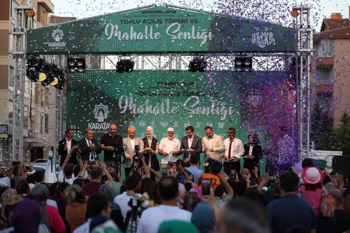 Karatay Belediyesi 47 Milyon Liralık Yatırımları Hizmete Açtı