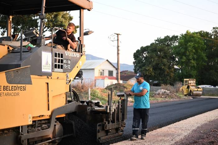Köseköy Sokaklarına Yaz Asfaltı