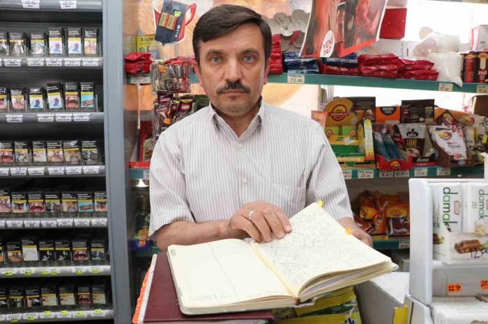 Bakkalın Veresiye Defterindeki Borçları Ödedi