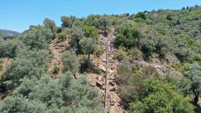 Aski, Söke Karakaya’ya Beşparmak Dağları’nın Zirvesinden Su Sağladı