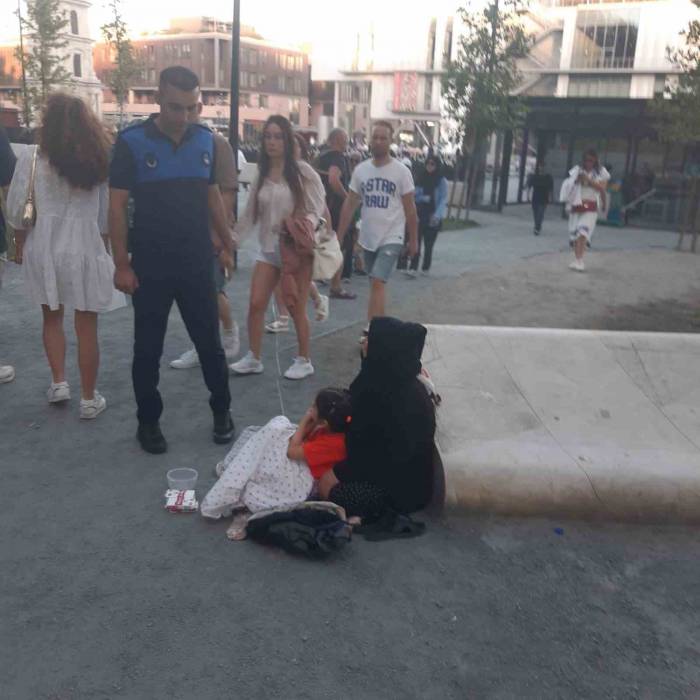 Beyoğlu’nda Dilencilere Operasyon