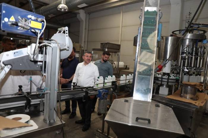 Ağır Hasar Alan Fabrika Yeniden Üretime Başladı