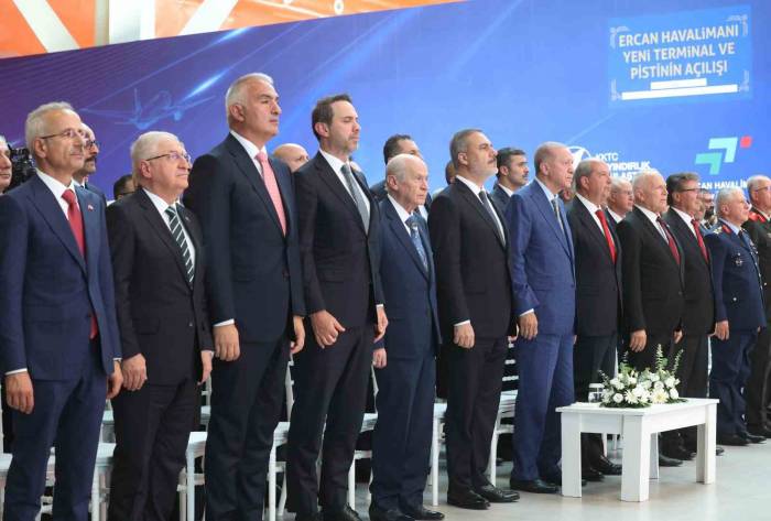 Cumhurbaşkanı Erdoğan: "yeni Terminal Eskisine Kıyasla 6 Kat Büyütülmüştür"