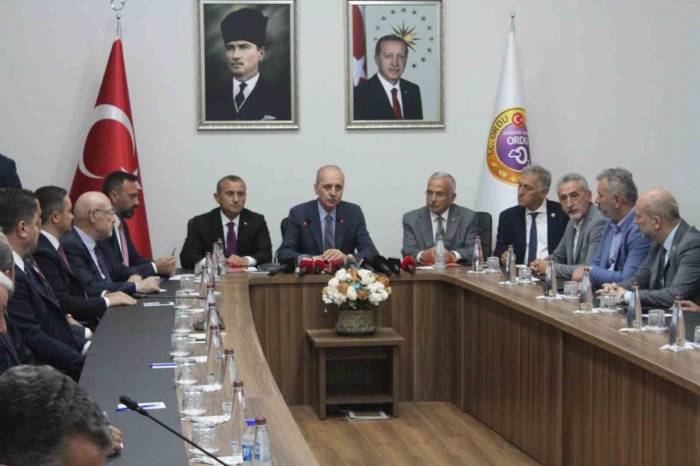 Tbmm Başkanı Kurtulmuş: “türkiye Her Bakımdan Felaket Riski Altında Olan Bir Ülke”