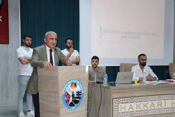 Hakkari’de ‘özel Eğitim Farkındalığını Artırma Kursu’ Açıldı