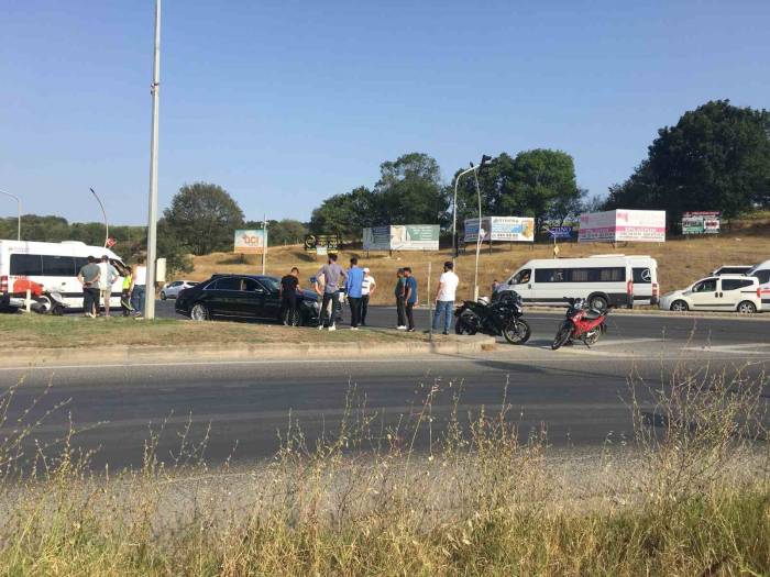 Tekirdağ’da Feci Kaza: Motosiklet İle Otomobil Kafa Kafaya Çarpıştı