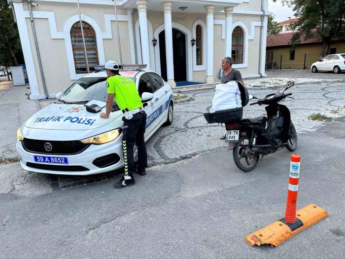Muratlı’da Motor Denetiminde 150 Bin Tl Ceza