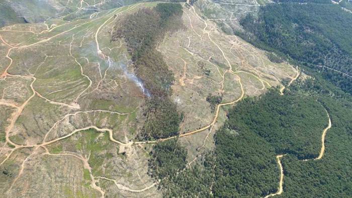 Muğla’daki Orman Yangını Kontrol Altına Alındı