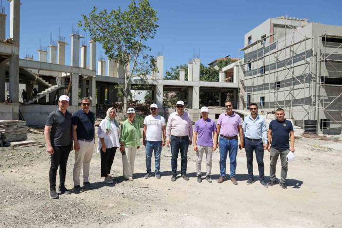 Başkan Çakın Çalışmaları Yerinde İnceledi