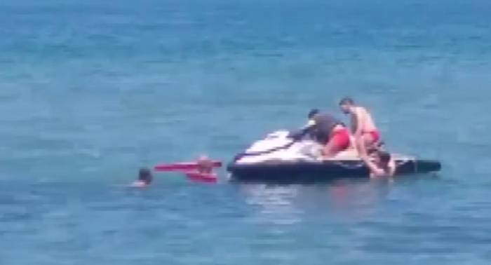 Boğulma Tehlikesi Geçiren Vatandaşlar Böyle Kurtarıldı