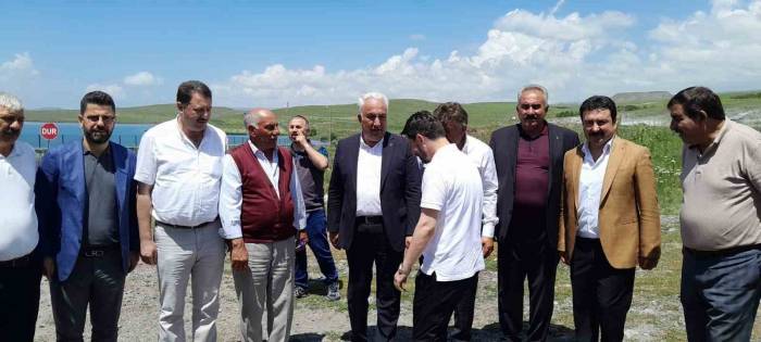 Altay, Başkan Köken’i Arpaçay’da Ağırladı