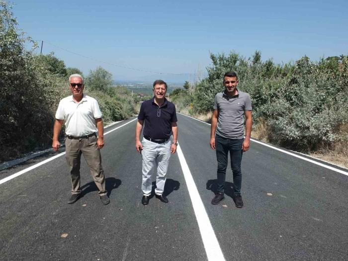 Burhaniye’de Dutluca Yolu Tamamlandı