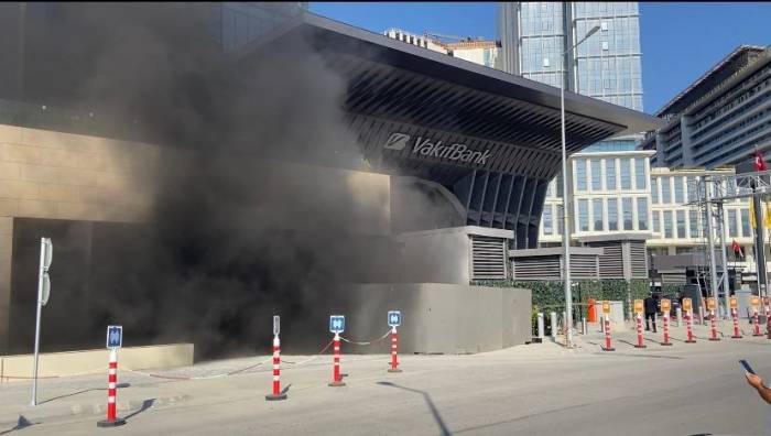 İstanbul Finans Merkezi’nde Yangın