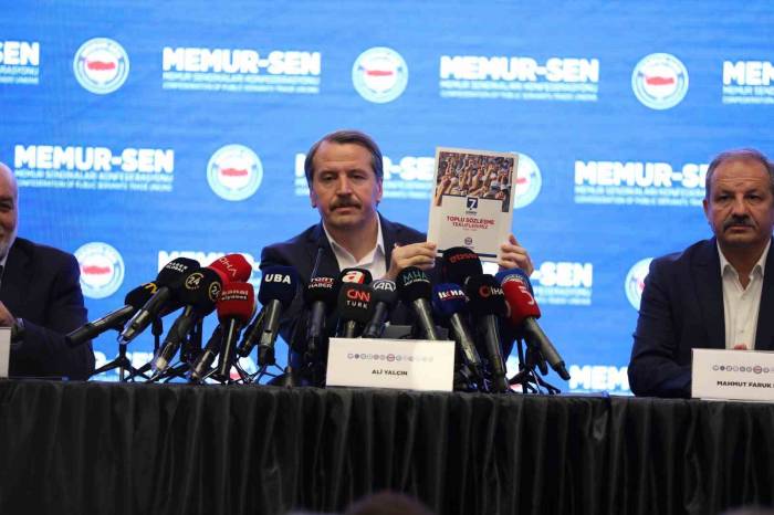 Memur-sen Genel Başkanı Yalçın: “iki Yıllık Süreçte Toplamda Yüzde 110 Oransal Artış Teklif Ediyoruz”