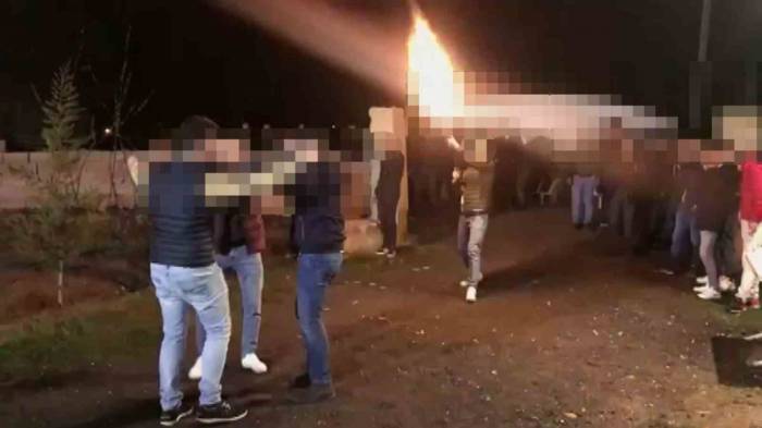 Yurtdışından Düğüne Geldi, Havaya Ateş Ederken Yakalandı