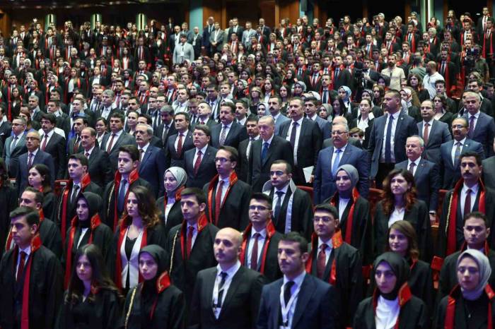 Cumhurbaşkanı Erdoğan: "yargı Alanında 2002’den Beri Yürüttüğümüz Zorlu Mücadeleyi, Sivil Bir Anayasayla Taçlandırmak İstiyoruz"