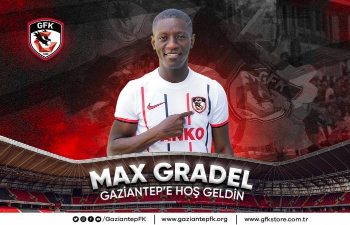 Max Gradel Gaziantep Fk’da