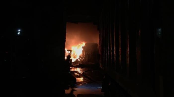 Kocaeli’de Fabrika Yangını