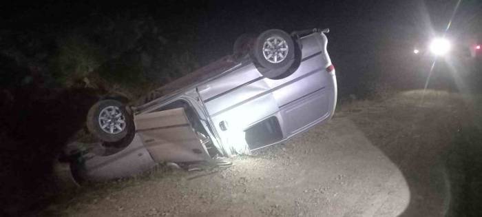 Tunceli’de Freni Boşalan Araç Takla Attı: 7 Yaralı
