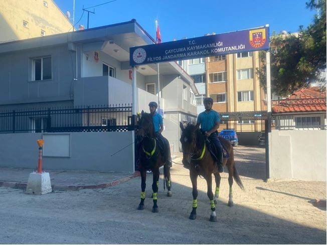 Zonguldak’ta Atlı Jandarma Timi Görevine Başladı