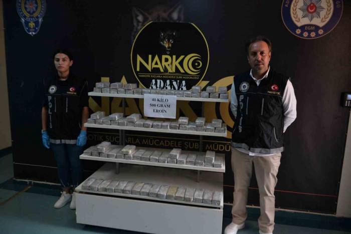 Tırda 41 Kilo 500 Gram Eroin Ele Geçirildi