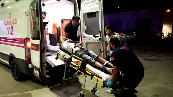 Köpek Kovalayınca Hastanelik Oldular