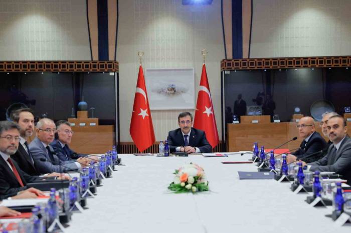 Ekonomi Koordinasyon Kurulu, Cumhurbaşkanı Yardımcısı Yılmaz Başkanlığında Toplandı