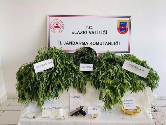 Elazığ’da Uyuşturucu Operasyonu: 3 Gözaltı