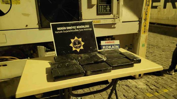 Mersin Limanı’nda 11 Kilogram Kokain Ele Geçirildi