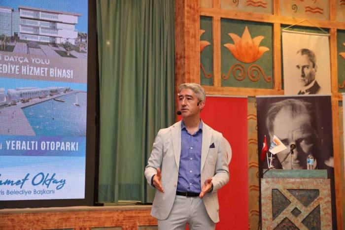 Marmaris Belediye Başkanı Oktay, Yapılmış Ve Yapılacak Olan Projeleri Tanıttı