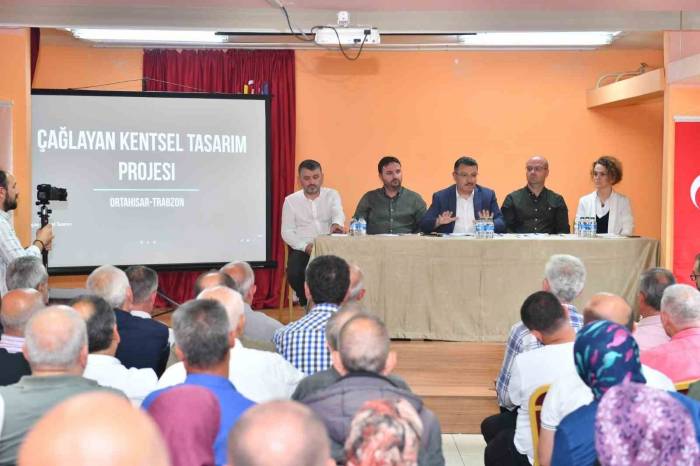 Çağlayan Kentsel Tasarım Projesi, Mahalle Sakinlerine Tanıtıldı
