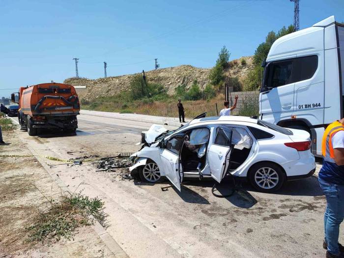 Adana’da Trafik Kazası: 1 Ölü, 3 Yaralı
