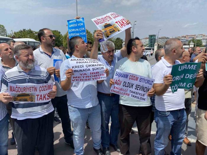 Minibüsçülerden İbb Başkanı Ekrem İmamoğlu’na "taksiye Dönüşüm" Tepkisi