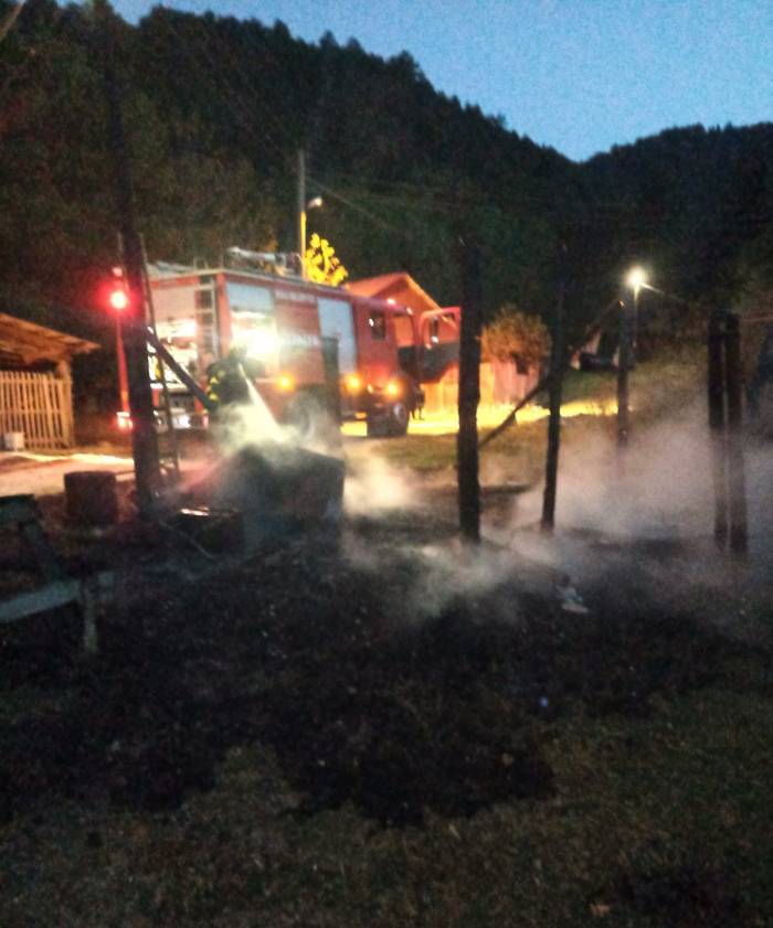 Bolu’da Yaylada Odunluk Yangını