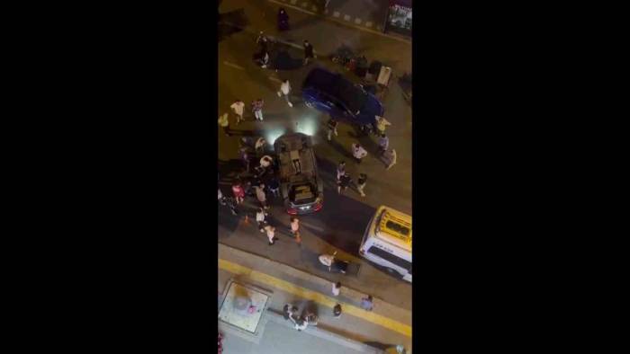 Pendik’te Alkollü Sürücüye Meydan Dayağı
