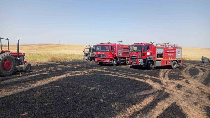 Sorgun’da 200 Dekar Ekili Tarım Arazisi Küle Döndü