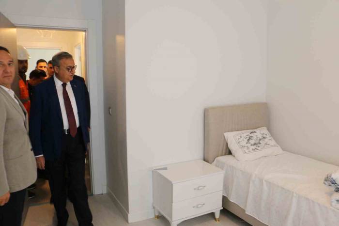 Diyarbakır’daki Deprem Konutlarında Örnek Daire Tamamlandı