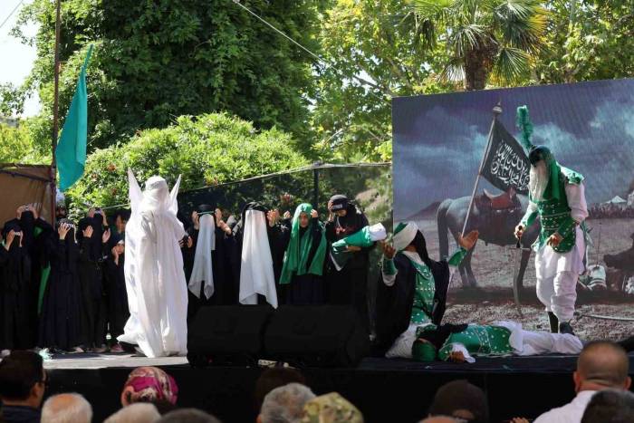 Turgutlu’da Kerbela Şehitleri Anma Töreninde İsveç’e Tepki