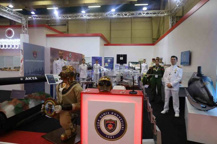 Milli Savunma Bakanlığı Ürünleri İdef’te Sergilendi