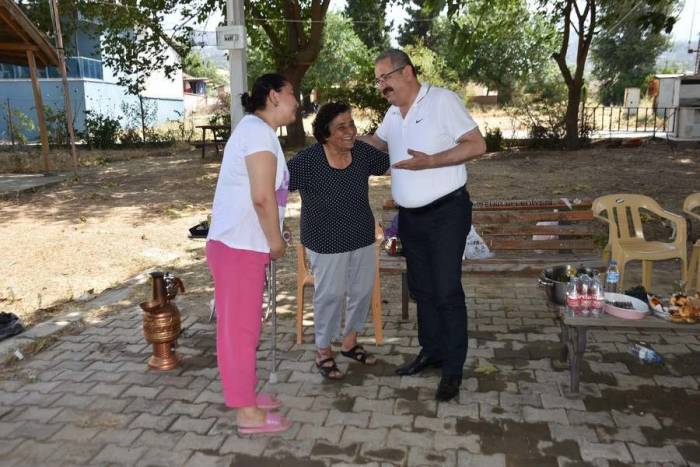 Kaymakam Sağlam Sorunları Yerinde Dinliyor