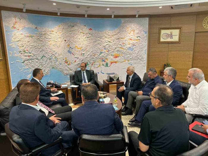 Siirt Heyeti Yaşanan Su Sorunu İçin Ankara’da Bir Araya Geldi