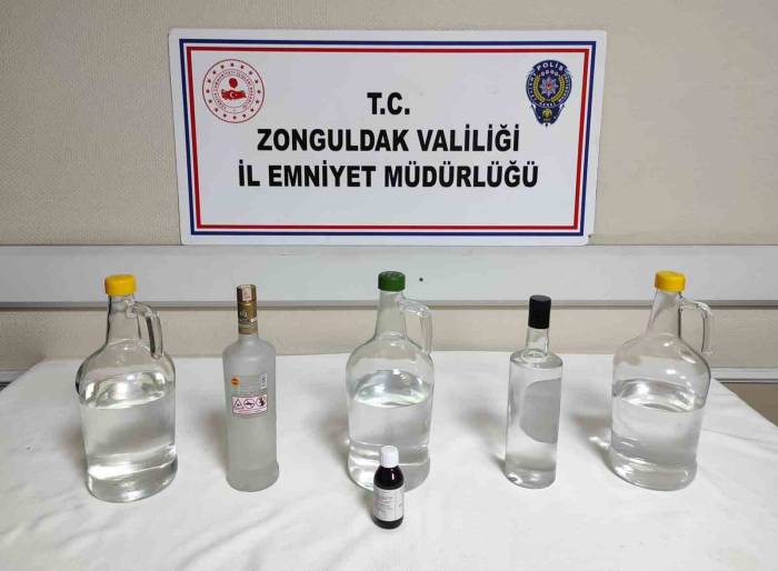 Kom Ekibinden Kaçak İçki Operasyonu