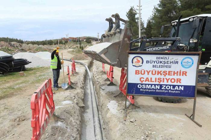 Deski, Çal’ın Su Hatlarını Yeniliyor