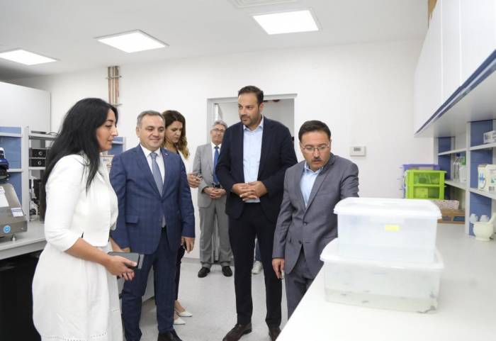 Vali Çiçek Ve Rektör Altun, Erfarma’yı Ziyaret Etti