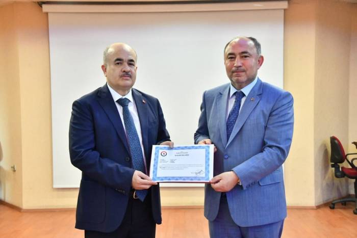 “değerlerinle Yaşa Huzuru Yakala Projesi” Görevlileri Ödüllendirildi