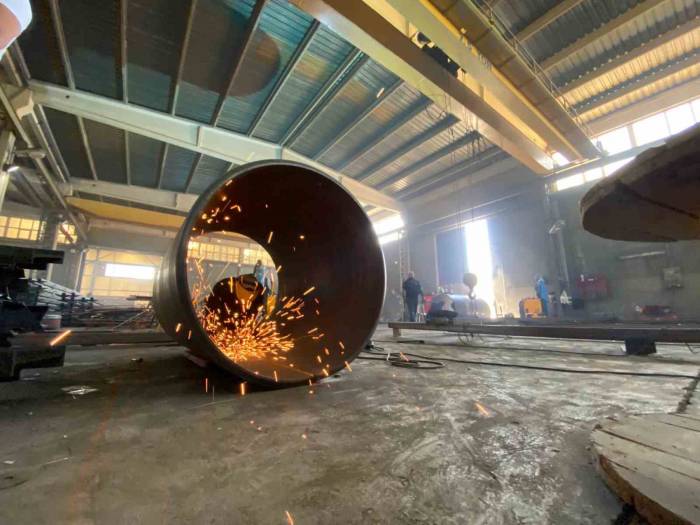 Asar Deresi Projesinde Sırada Montaj Çalışmaları Var