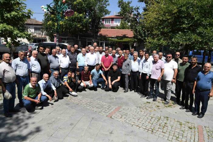 Başkan Başdeğirmen Esnaf Buluşmalarına Devam Ediyor