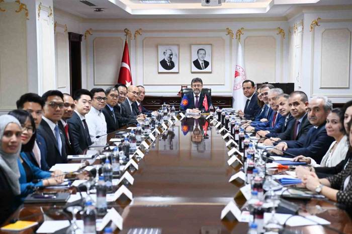 Bakan Yumaklı, Asean Büyükelçileri İle Görüştü