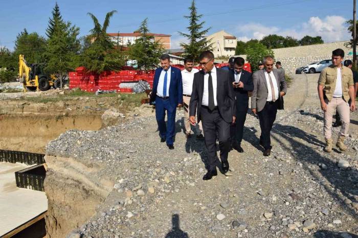 Vali Gürel Devlet Yatırımlarını İnceledi