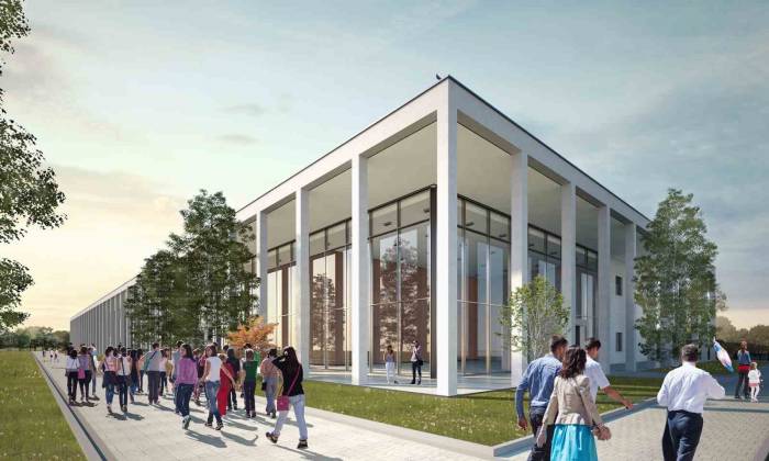 Karacabey Kültür Merkezi’nde İnşaat Hızlandı